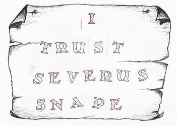 I Trust Severus Snape