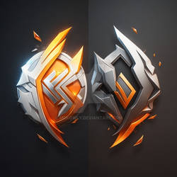 Gaming logo 2 pice