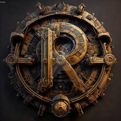 Logo R steampunk