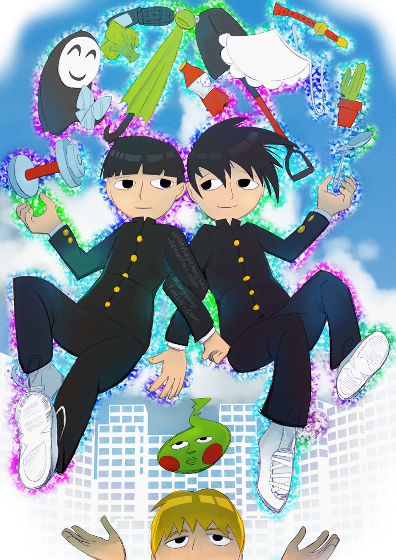 Mob psycho 100 fanart