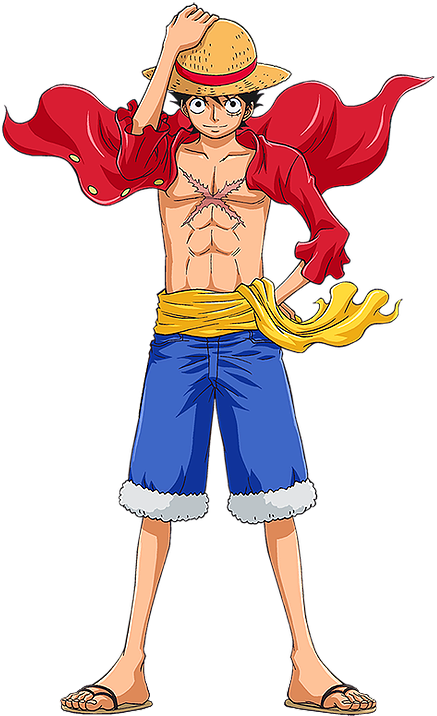 Anime, One Piece, Monkey D - One Piece Luffy Png, Transparent Png - vhv