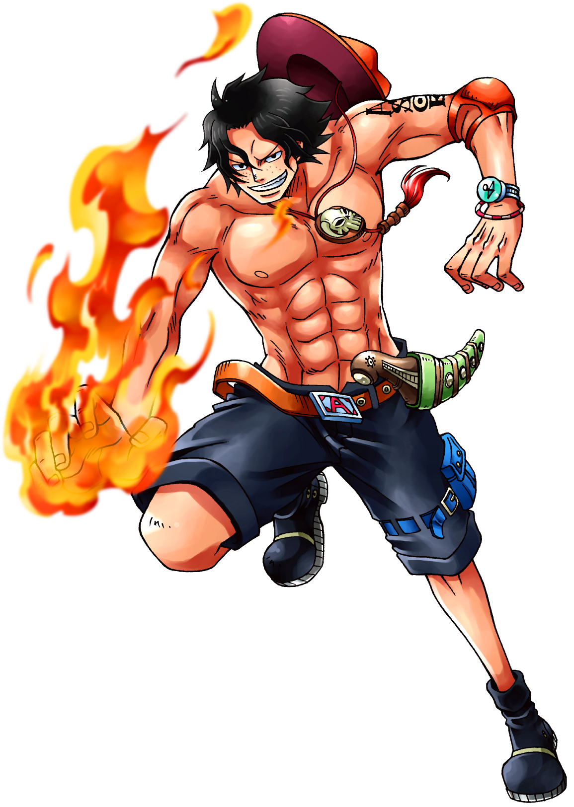 Portgas D Ace By Hobbj On Deviantart