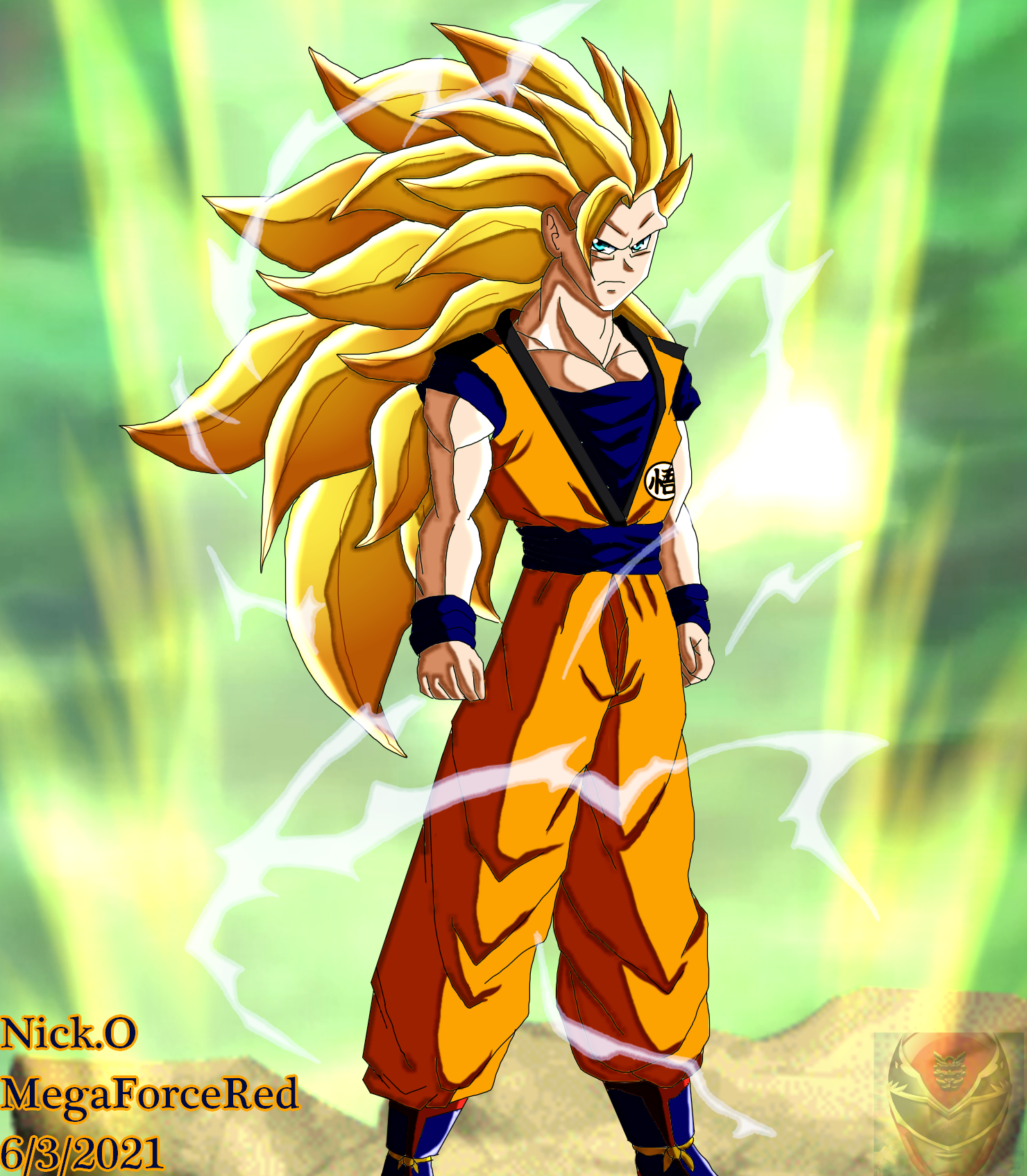 Goku Super Saiyajin 3 by arbiter720 on DeviantArt  Anime dragon ball super,  Dragon ball art goku, Dragon ball super manga