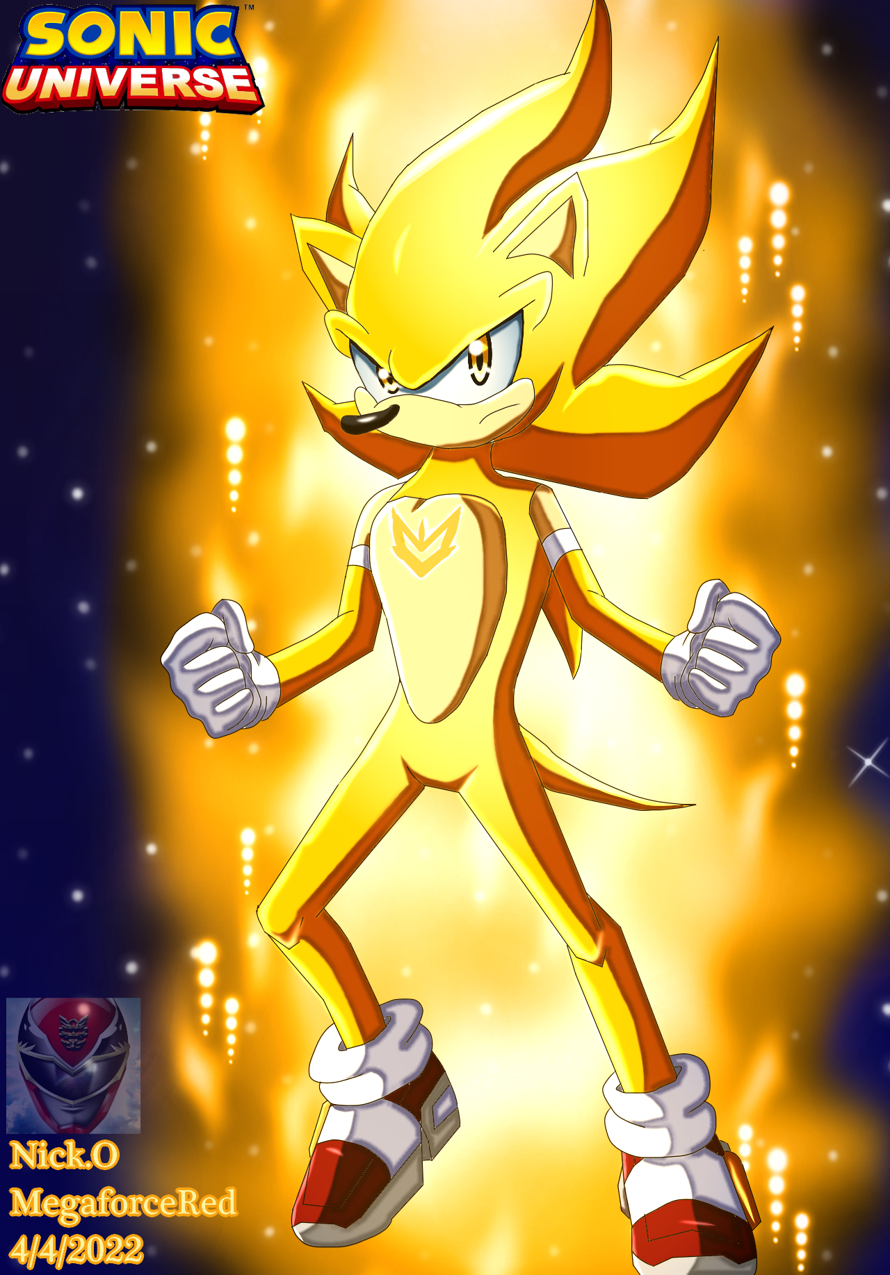 The Dark Sonic by ByGhostEduard on DeviantArt