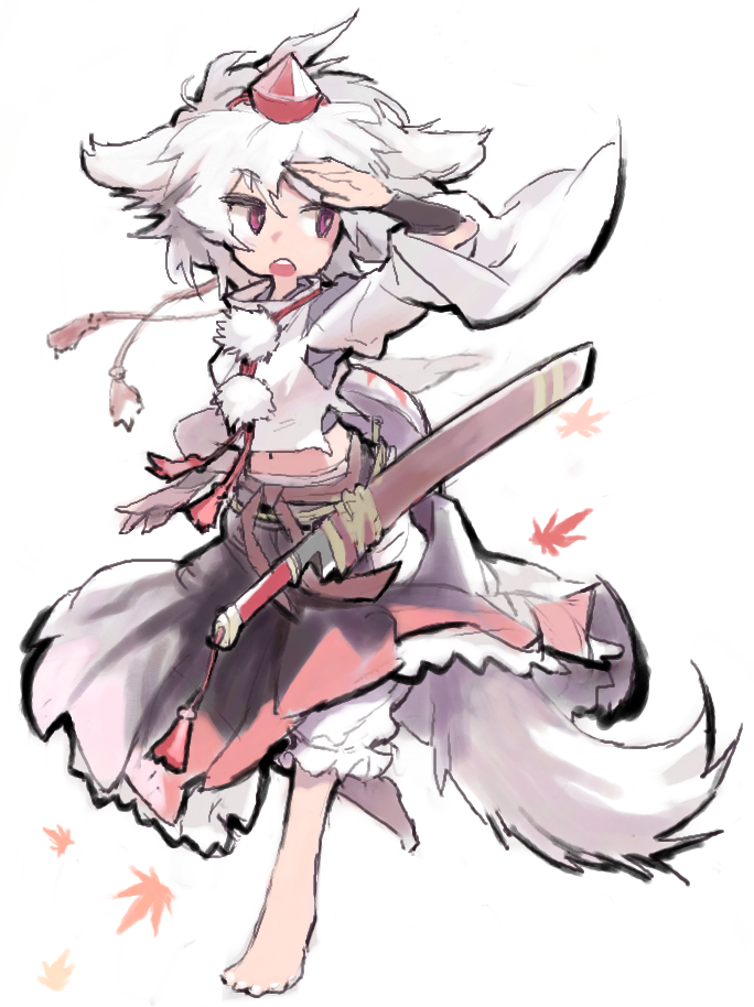 inubashiri momiji (touhou) drawn by yongzhe_mei_hong