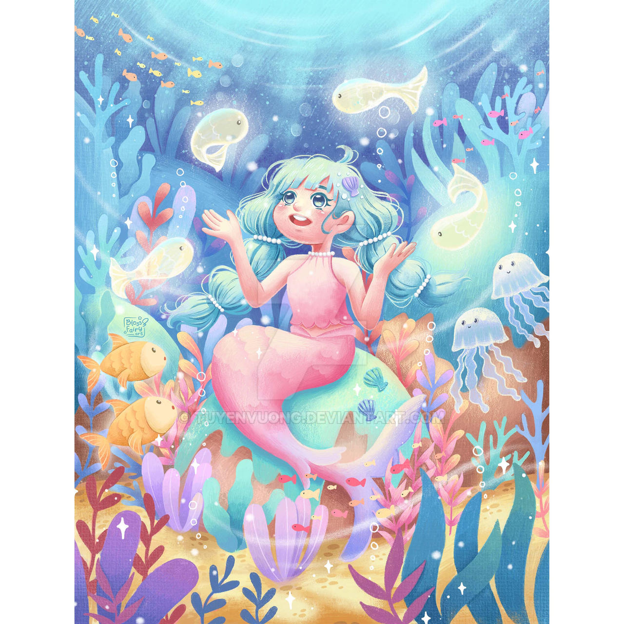Diviantart Little Little Mermaid by TuyenVuong on DeviantArt