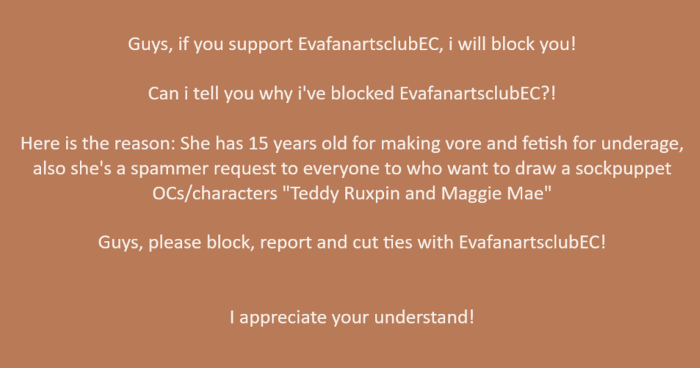 My Warning Message To My Friends By Annelovesprotector2 On Deviantart My Warning Message To My Friends By Annelovesprotector2 On Deviantart