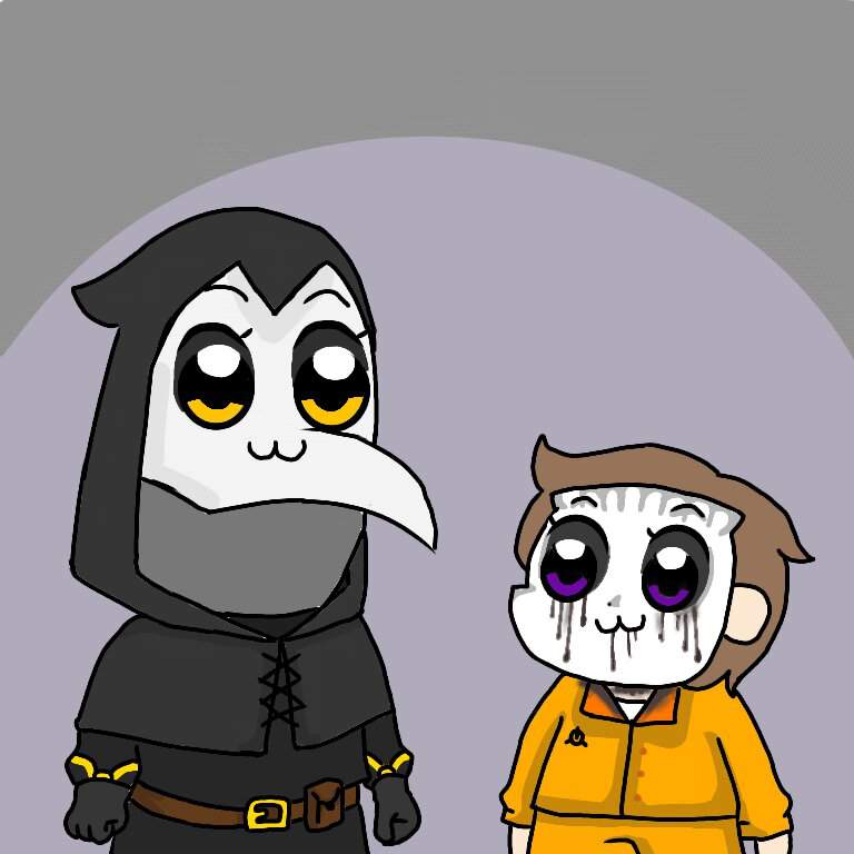 Me to SCP-049 in the game by WaffleBunnyPie on DeviantArt