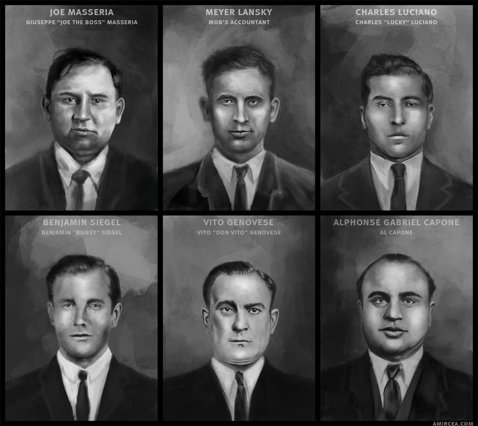 Mafia Bosses by amircea on DeviantArt