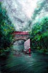 Watercolor - Dark Waters by Wolf-Smith