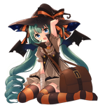 Witch miku by indecisive-bird