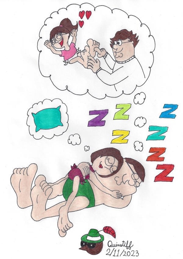 Meg and Peter Sleeping