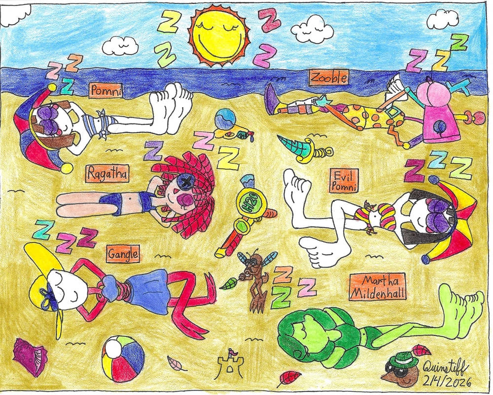 TADC Girls Beach Slumber By Quinstiff On DeviantArt tadc-girls-beach-slumber-by-quinstiff-on-deviantart