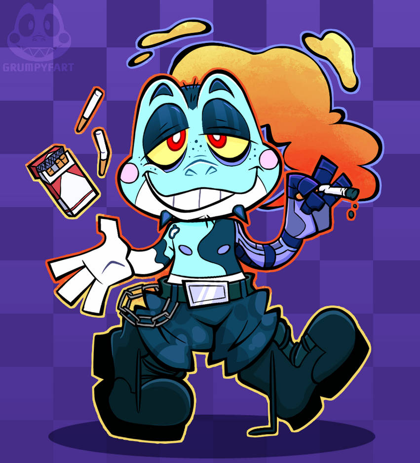 That frog again by Grumpyfart on DeviantArt