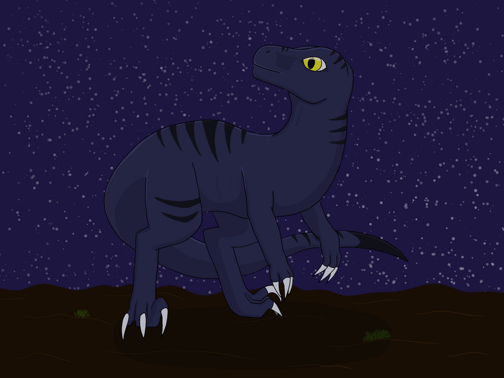 Space Raptor Deviantart It's a Raptorrrr by TheSapphireNight on DeviantArt