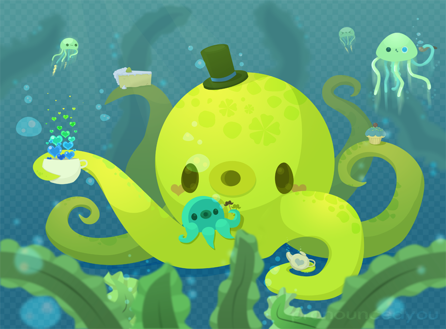 Underwater Tea by pronouncedyou