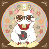 Hipster Maneki Neko