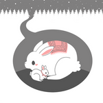 Snow Bunnies by pronouncedyou
