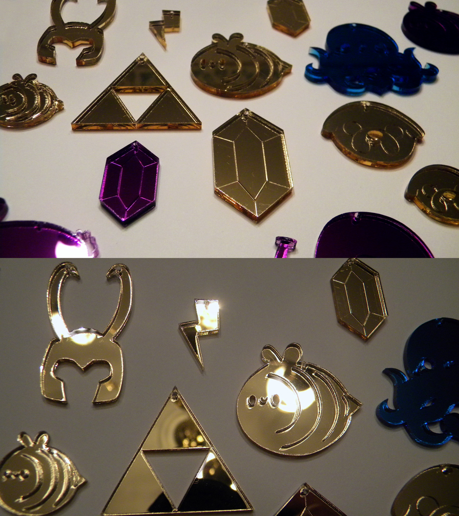 Laser Cut Charms