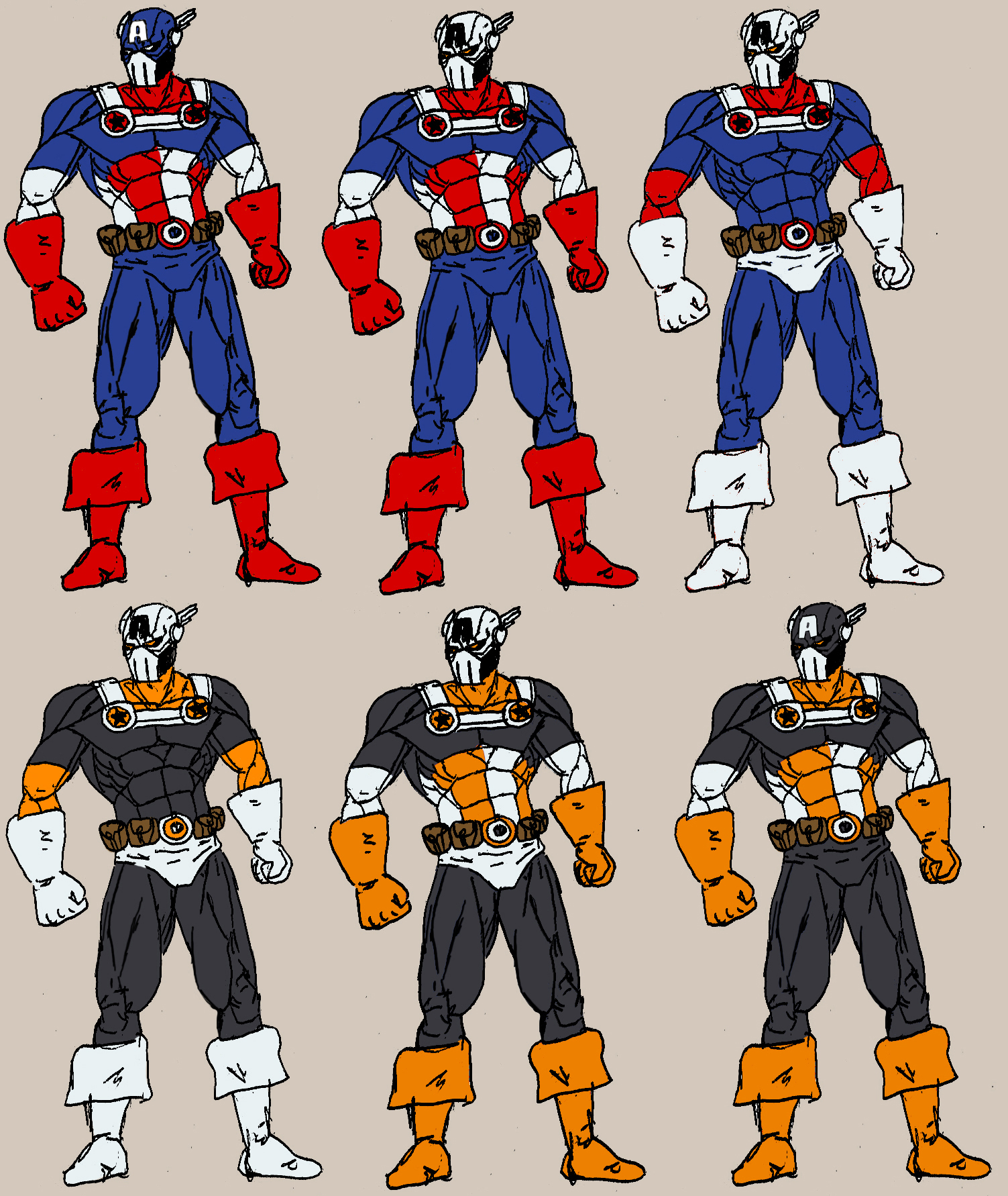 Taskmaster Cap America Concept