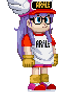 Arale Crouching