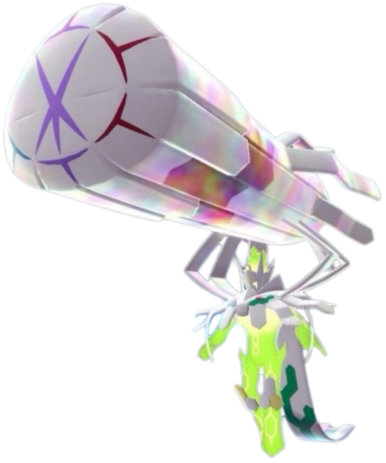 Shiny Mega Zygarde (Render) by FutureFree on DeviantArt