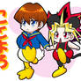 mickey n donald - yami n kaiba