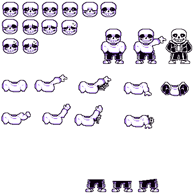 Promised Sans Sprite by CoolDudepro on DeviantArt