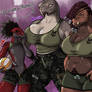 Tek, Xosa and Verliis, Alien Babes