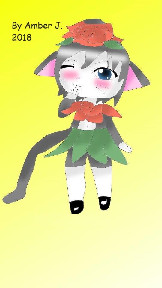 Rose kitten oc 2018 by Kuromianime003 on DeviantArt