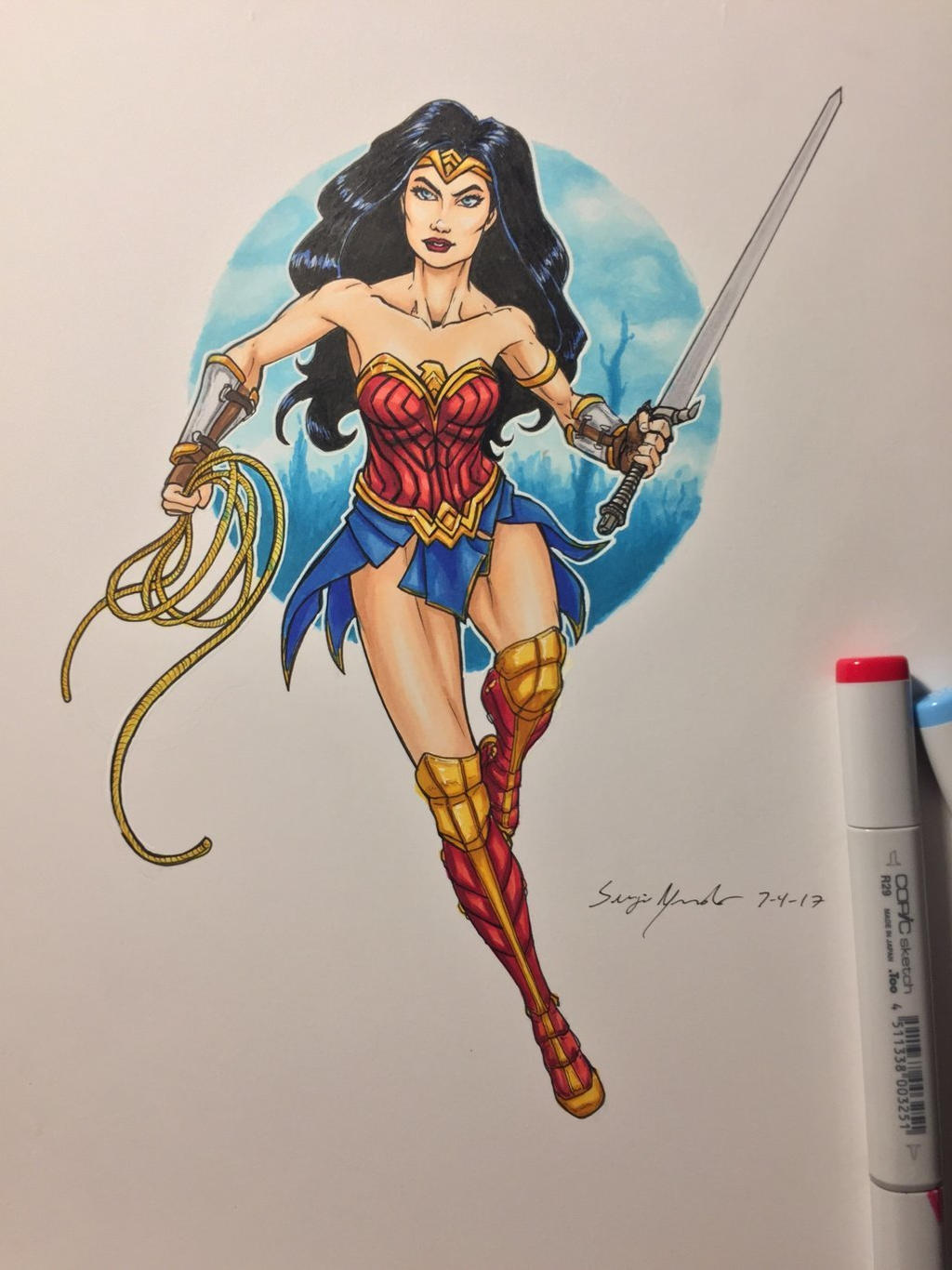 Wonder Woman commission