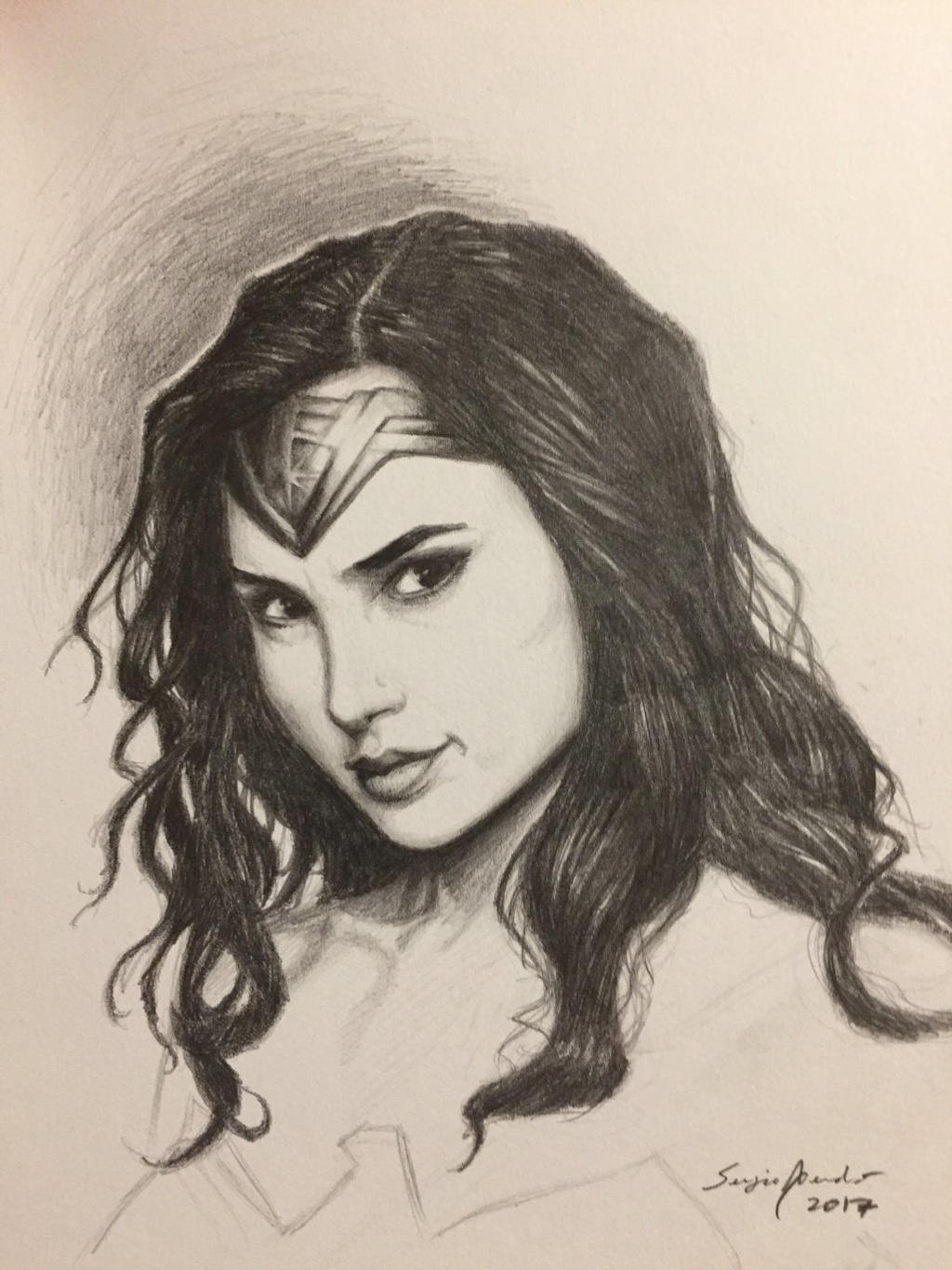 Wonder Woman portrait 