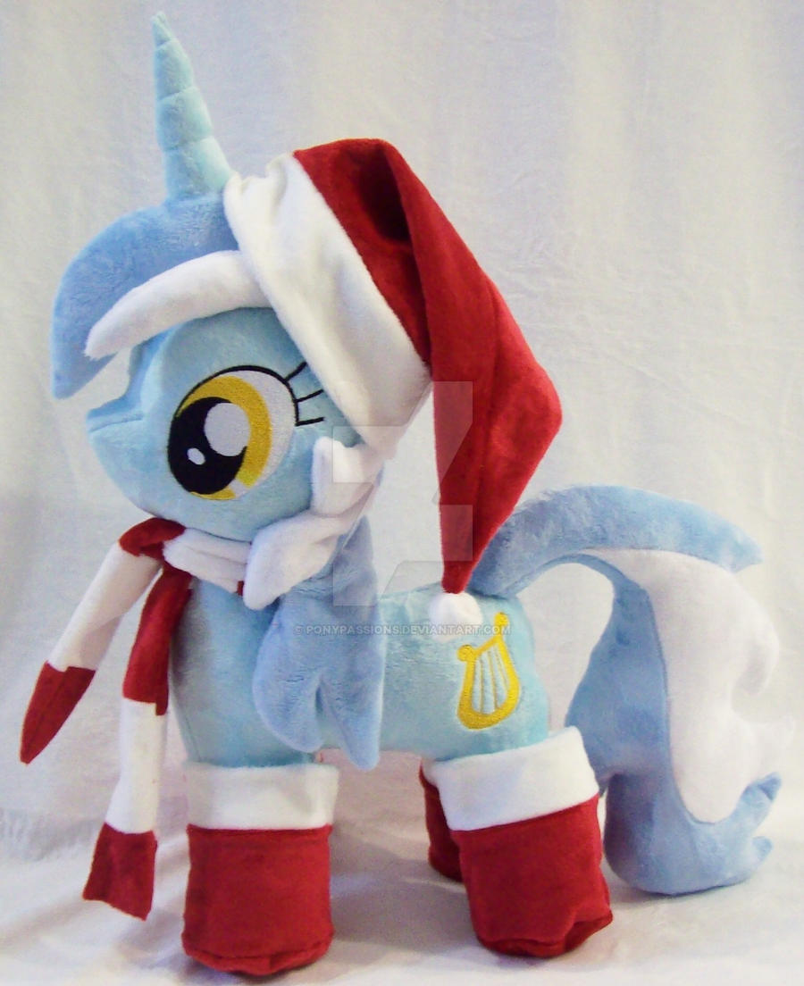 MLP Lyra Plush Christmas by Ponypassions