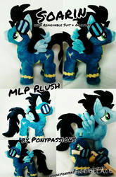 MLP Soarin with Accessories Plush by Ponypassions