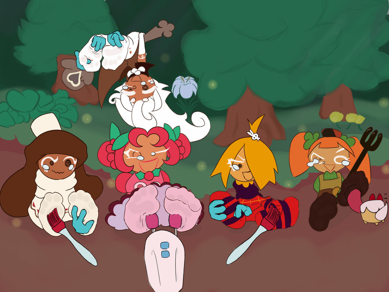Com: Cookie run tickling(Var-4/12 Tickling-2)