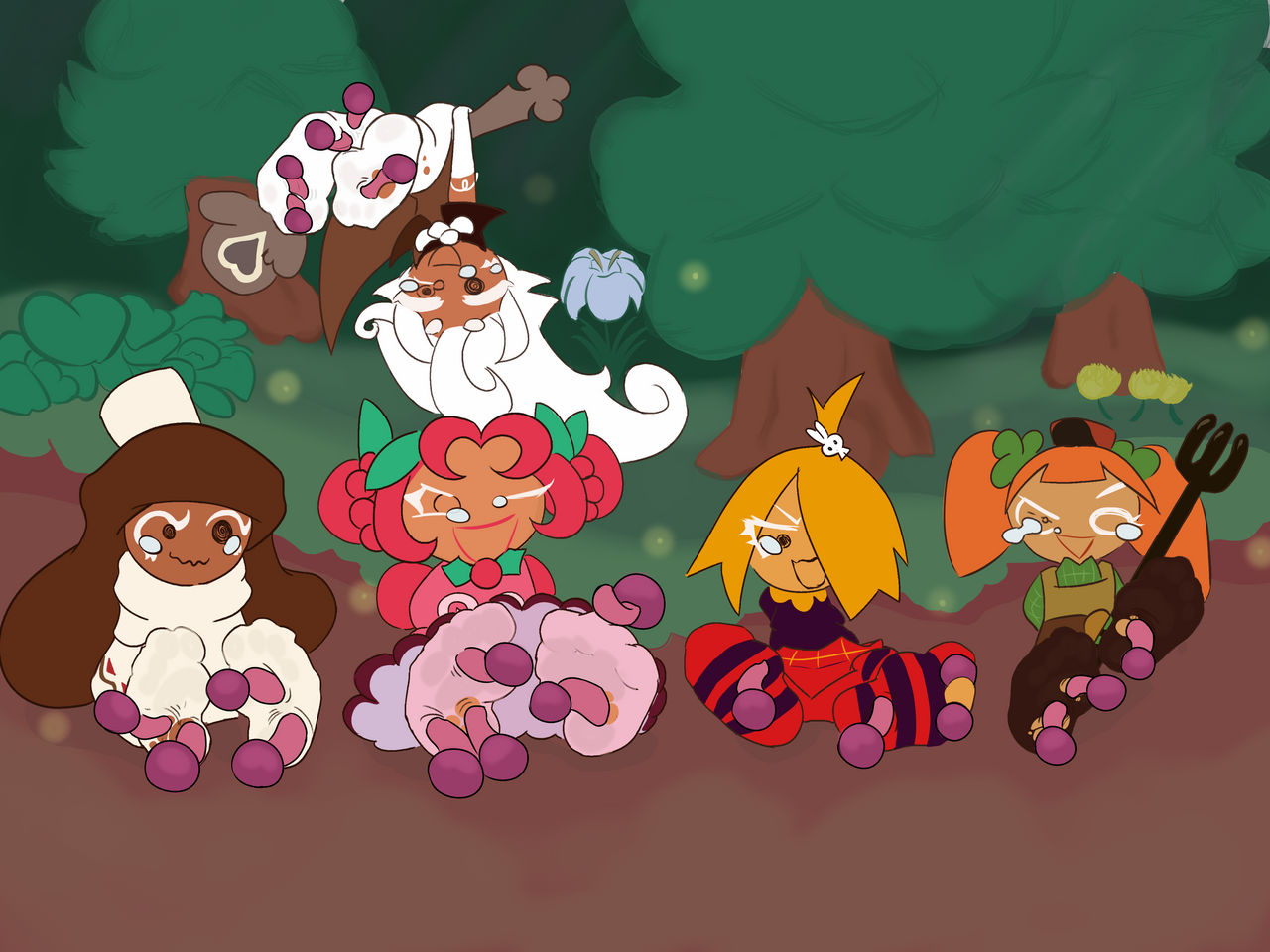 Com: Cookie run tickling(Var-6/12 Lickling-2)