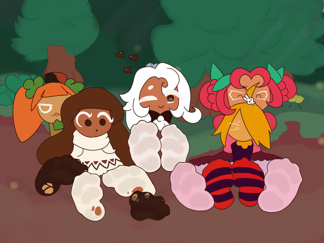 Com: Cookie run tickling(Var-10/12 Tease-bf)