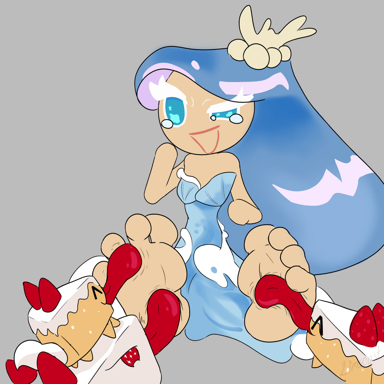 Sea Fairy Cookie's cake hound problem