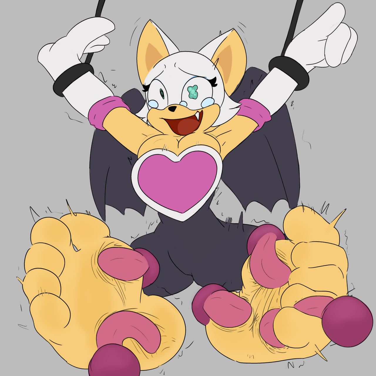 Comm: Rouge tickled (var-8/9)