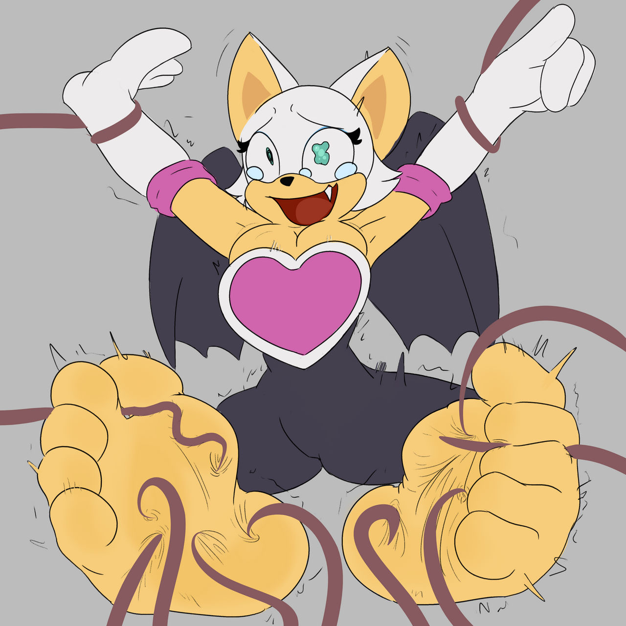 Comm: Rouge tickled (var-9/9)