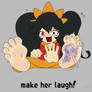 Warioware - make her laugh! (Ashley)