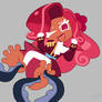 Raspberry Cookie and the tentacle enemies