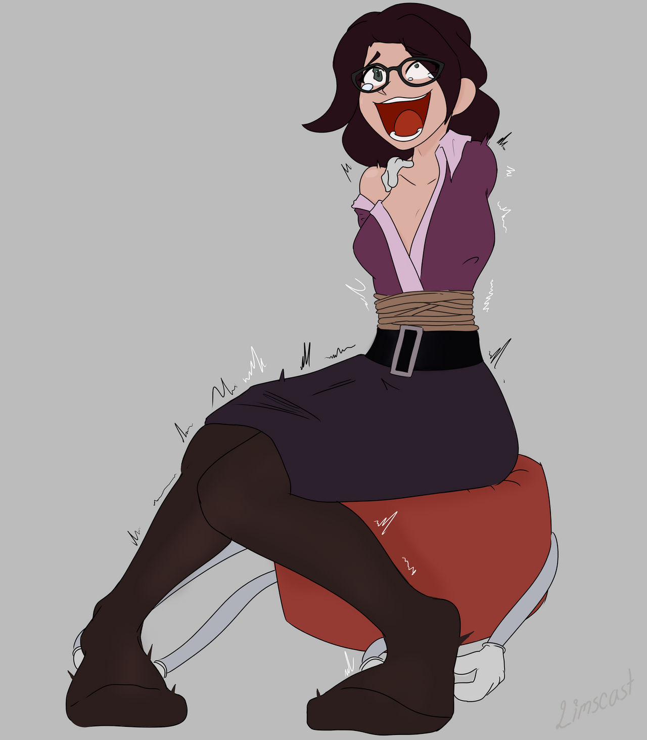 Request - Miss pauling on the tickle seat