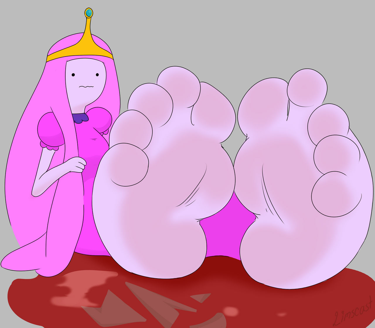 Comm: Princess Bubblegum's experiment mishap