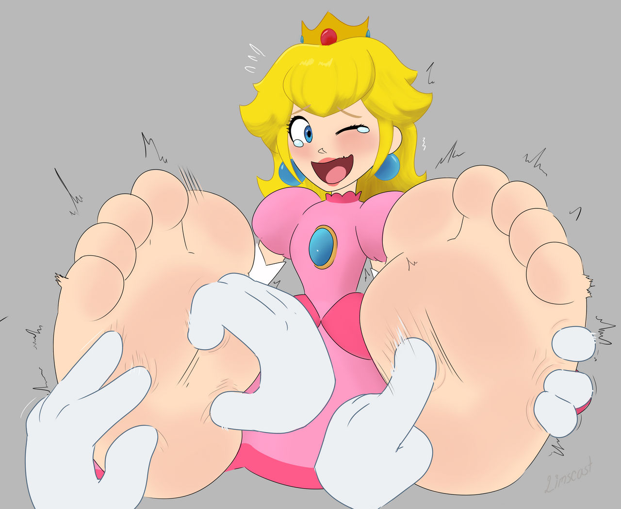 Commission: Peach's ticklish scenario (var-2)