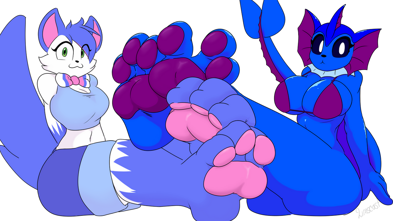 Comm: Berry and Blue showing off