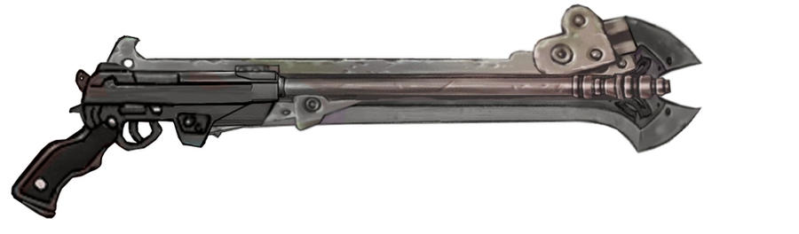 Gun Razorblade Another Pistol Gunblade by RedZaku on DeviantArt