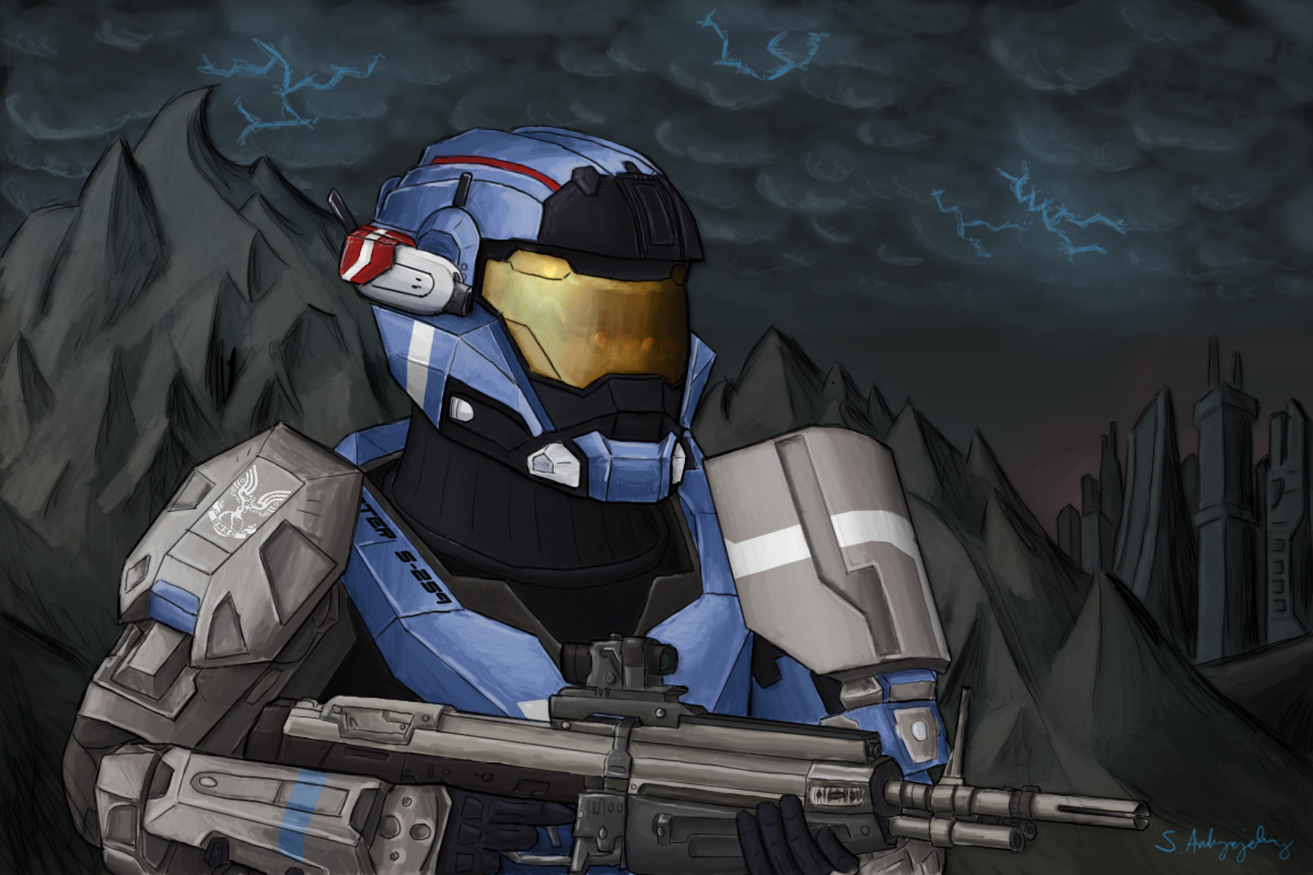 Halo FanArt - Prepared by samurai1226 on DeviantArt