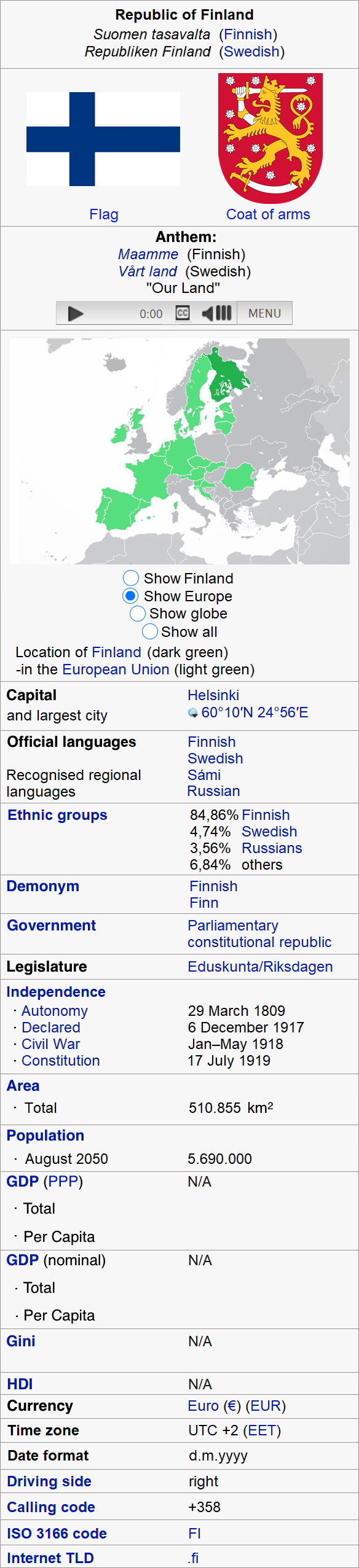 Finland - Wikipedia