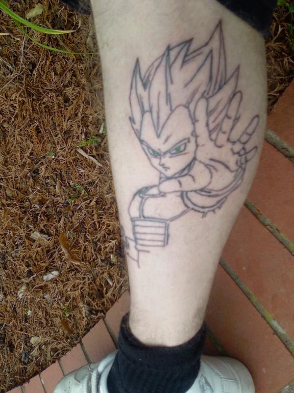 vegeta tattoo dbz by lorddamian on DeviantArt